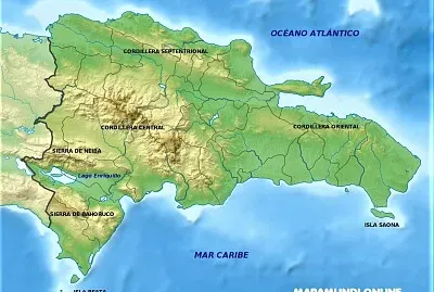 Mapa de la RepÃºblica Dominicana
