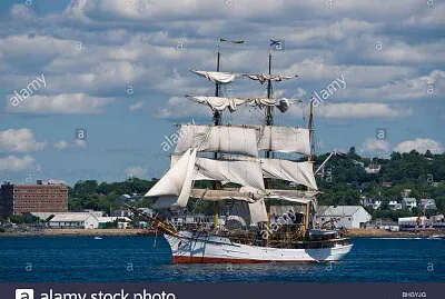 The Tall Ship Picton Castle  in Halifax, Nova Scot