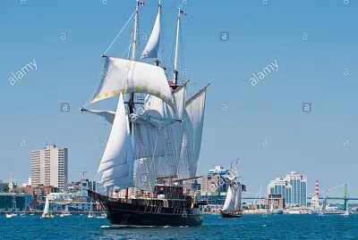 The barquentine Peacemaker  in Halifax