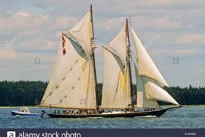 Tall Ship,The Bluenose, Canada Schooner