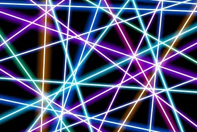 glowing lines jigsaw puzzle