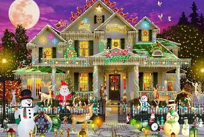 christmas jigsaw puzzle
