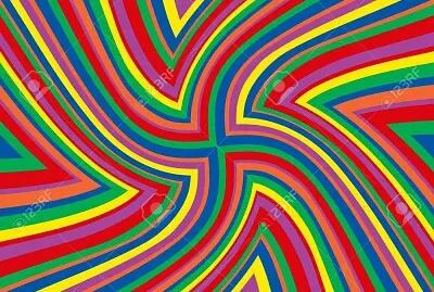 rainbow colored lines