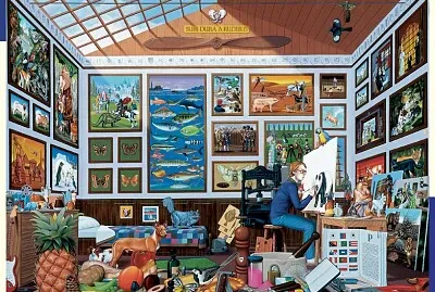 artist jigsaw puzzle