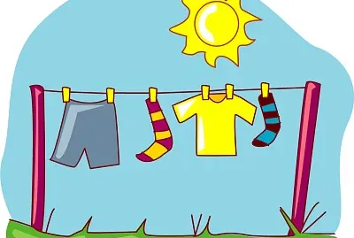 Clothes on Line jigsaw puzzle