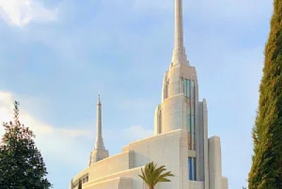 ROME TEMPLE with palms Thru My Eyes
