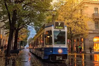 Tram. jigsaw puzzle