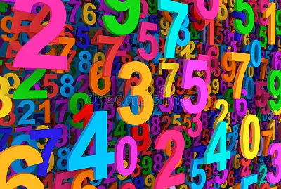 colourful numbers jigsaw puzzle