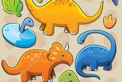 dino kartun jigsaw puzzle