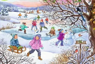 JOCURILE COPIILOR IARNA