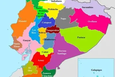 Mapa del Ecuador