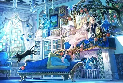 Je n 'y vois que du bleu