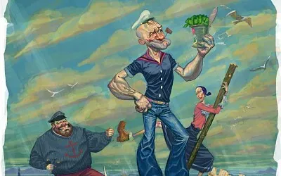 פאזל של Popeye