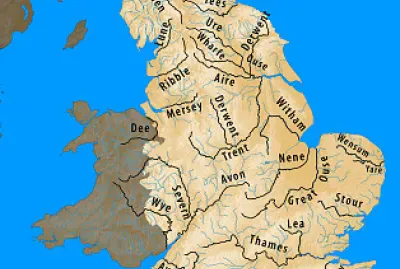 Major Rivers of England jigsaw puzzle
