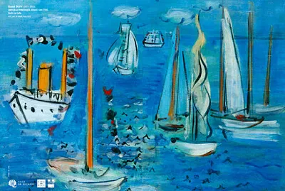 Dufy voiles en bleu