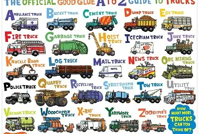 A to Z Guide to Trucks jigsaw puzzle