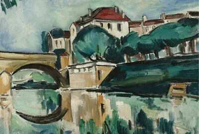 Vlaminck le pont de Poissy