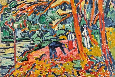 Vlaminck paysage au bois mort