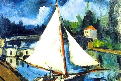 Vlaminck Chatou voile blanche