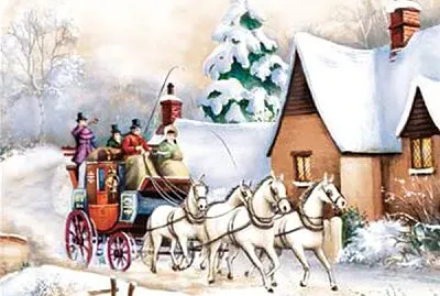 Peisaj de iarna jigsaw puzzle