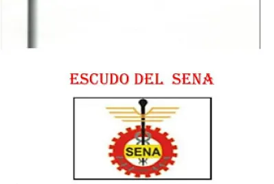 Bandera y Escudo del SENA