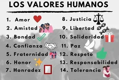 Valores humanos