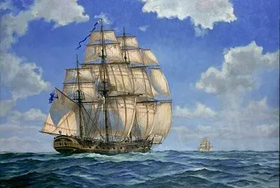 18th Century Royal Navy frigate