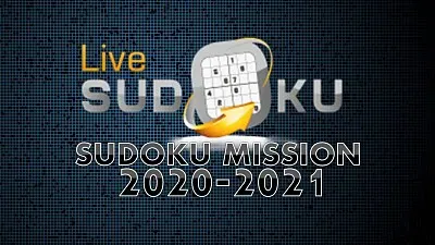 Livesudoku.com Sudoku Mission 2020-2021 Title Card
