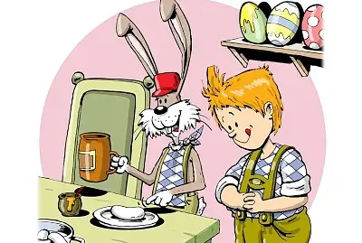 פאזל של Maxl und der Osterhase