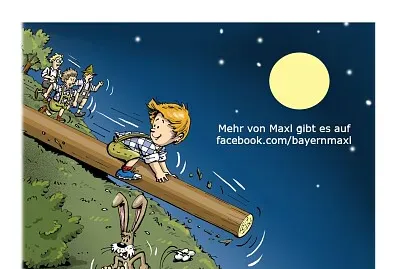 פאזל של Maxl und der Maibaum