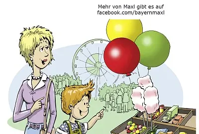 פאזל של Maxl auf dem Oktoberfest