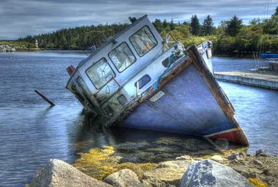 Abandoned in Sambro - Nova Scotia jigsaw puzzle