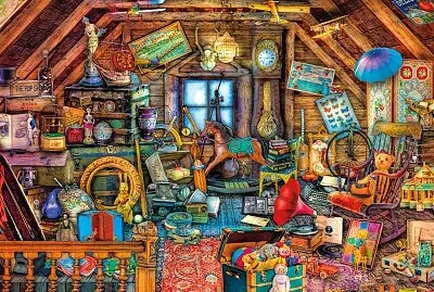 attic jigsaw puzzle