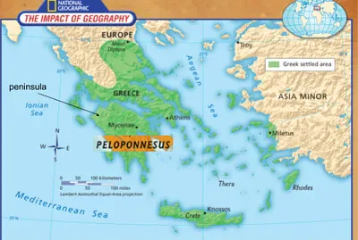 Greece map