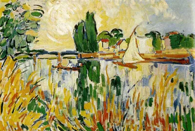 Vlaminck Seine agitÃ©e