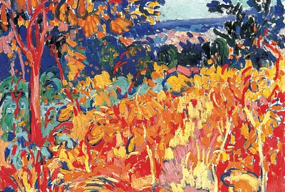 Vlaminck champ rouge