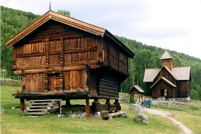 Stabbue, Rollag, Norvege