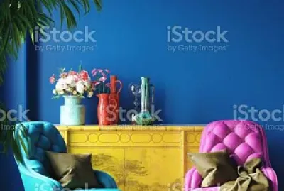 blue chair jigsaw puzzle