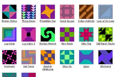 Quilt Patterns jigsaw puzzle