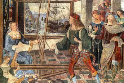 Pinturrichio retour d 'Ulysse jigsaw puzzle