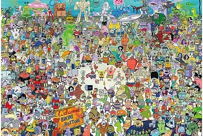 bikini bottom jigsaw puzzle