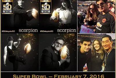 פאזל של Scorpion Super Bowl