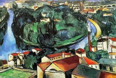 Vlaminck courbe de la Seine