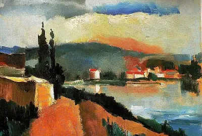 Vlaminck brume lointaine