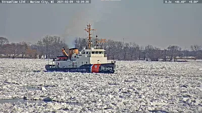 פאזל של Biscayne Bay-104 USCG ice breaking