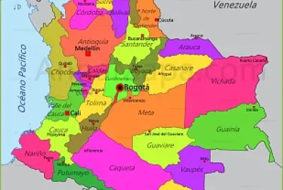 Mapa de Colombia