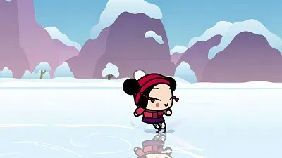 pucca patina y dibuja la cara de garu pucca jigsaw puzzle