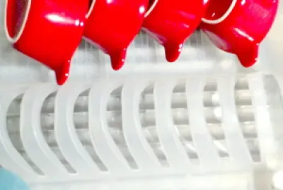 4 poelons rouges jigsaw puzzle