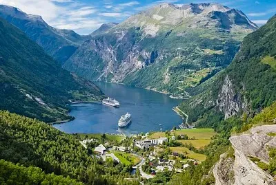 Geirangerfjord, Norvege