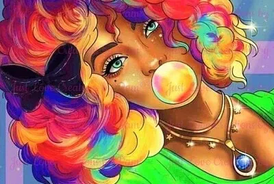 Bubble Gum Girl jigsaw puzzle